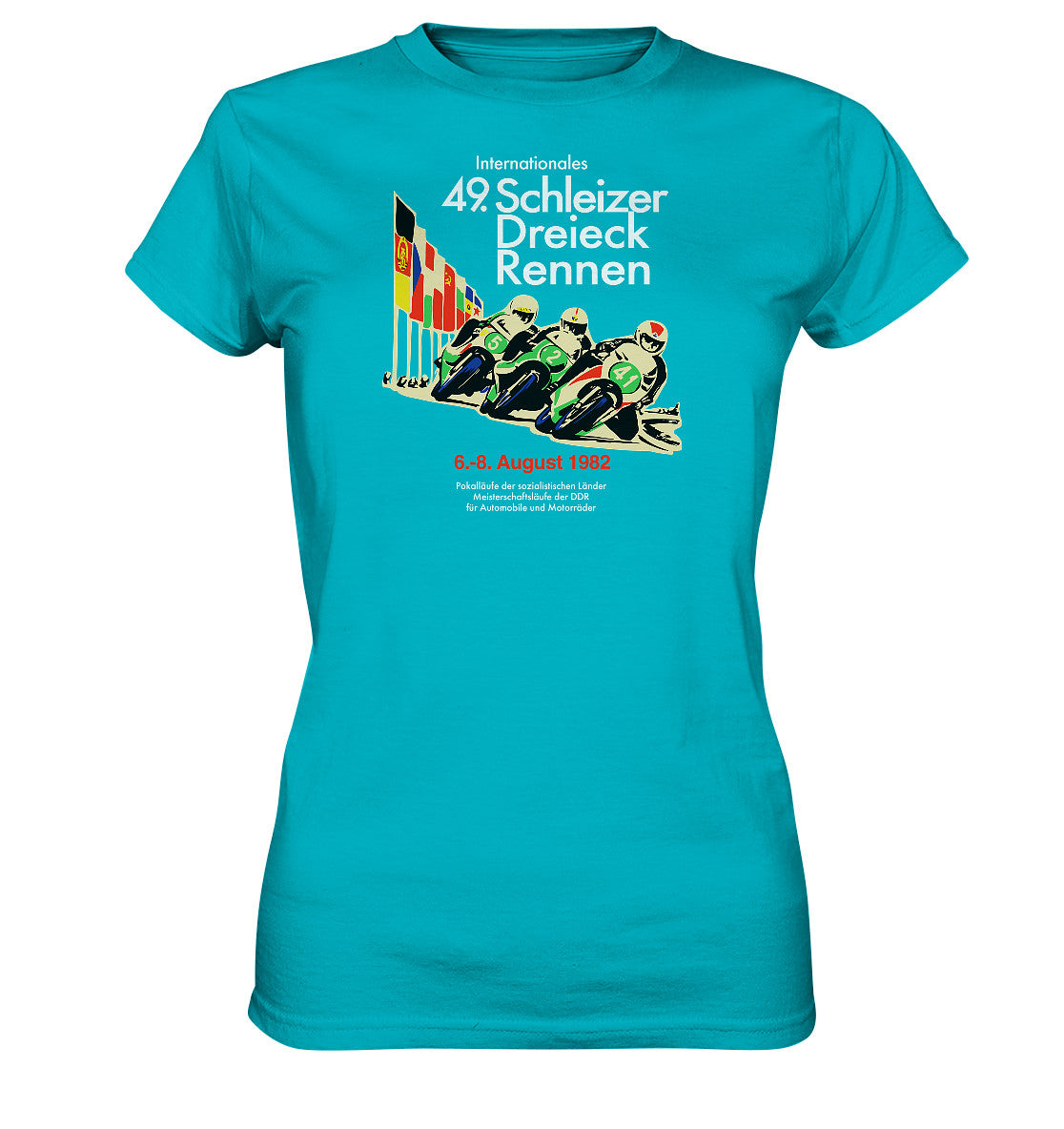 DDR Ostalgie Shirt Mädels • SCHLEIZER DREIECK-RENNEN DDR 1982