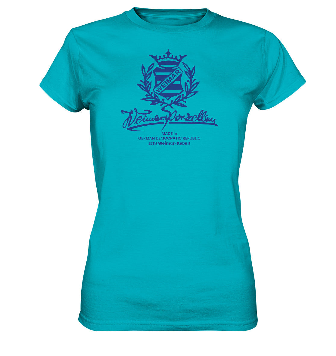 DDR Ostalgie Shirt Mädels • WEIMAR-PORZELLAN BLANKENHAIN