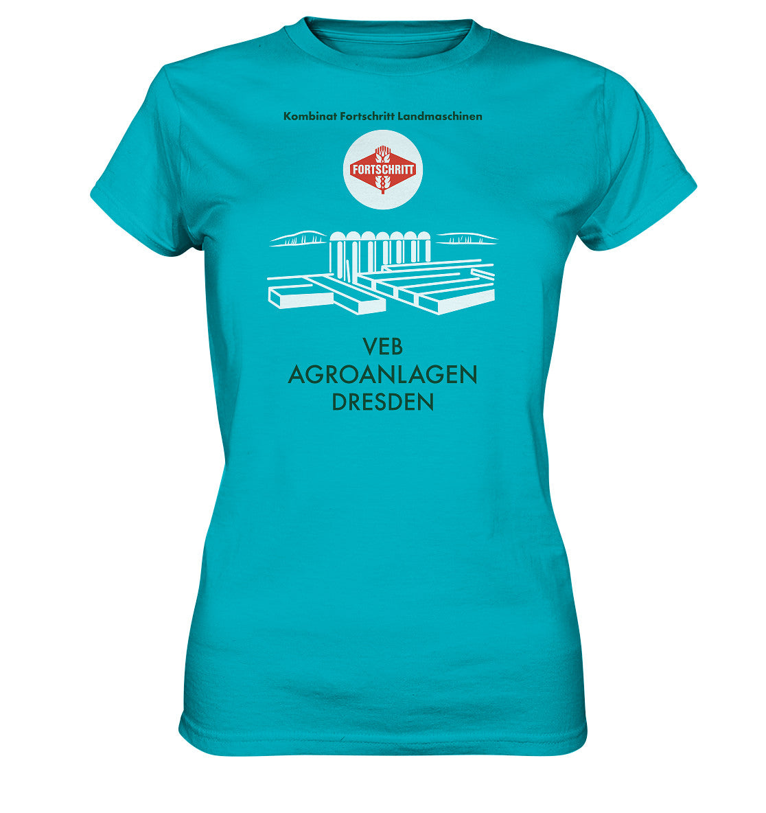 DDR Ostalgie Shirt Mädels • VEB AGROANLAGEN DRESDEN
