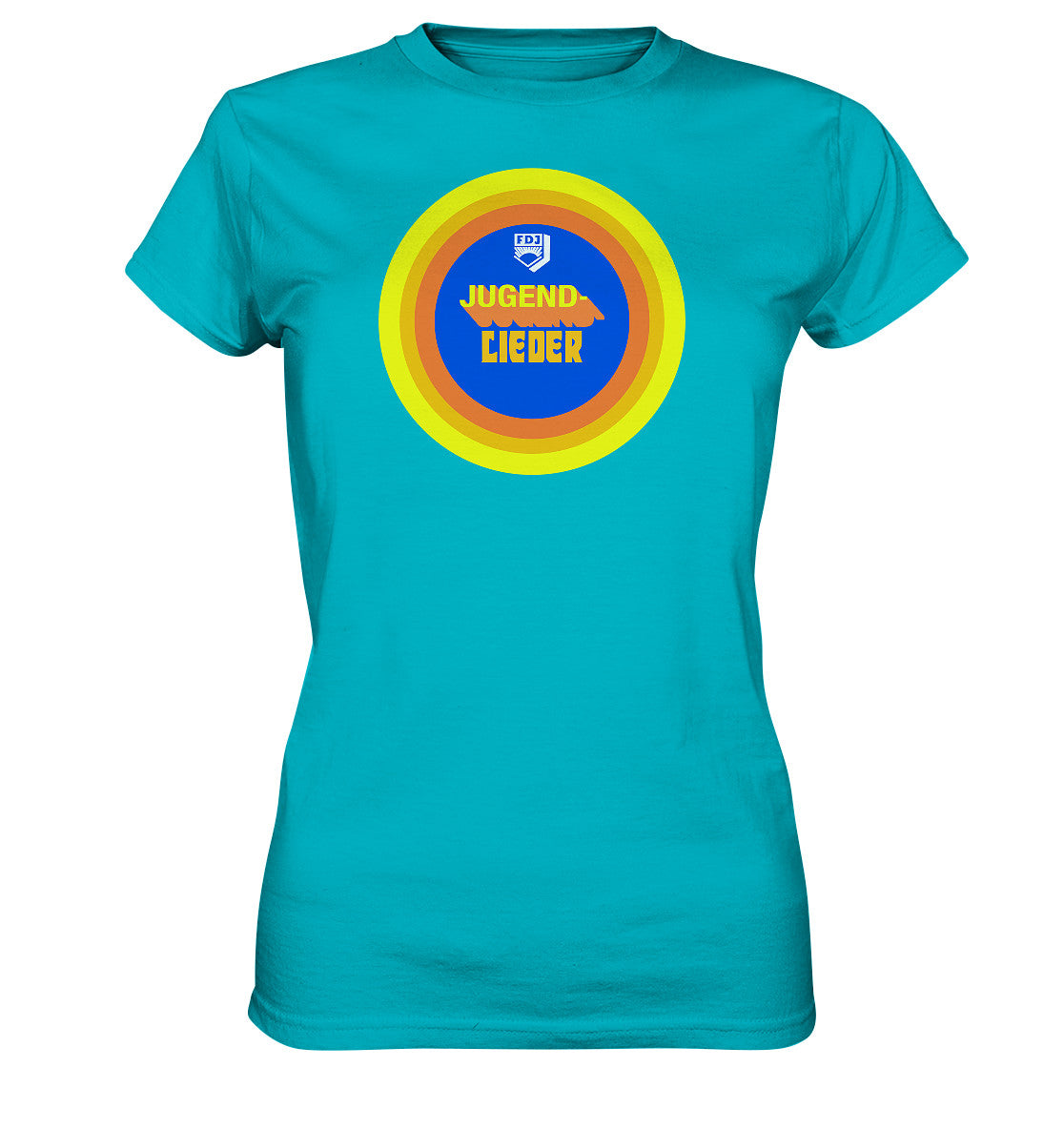 DDR Ostalgie Shirt Mädels • FDJ JUGENDLIEDER