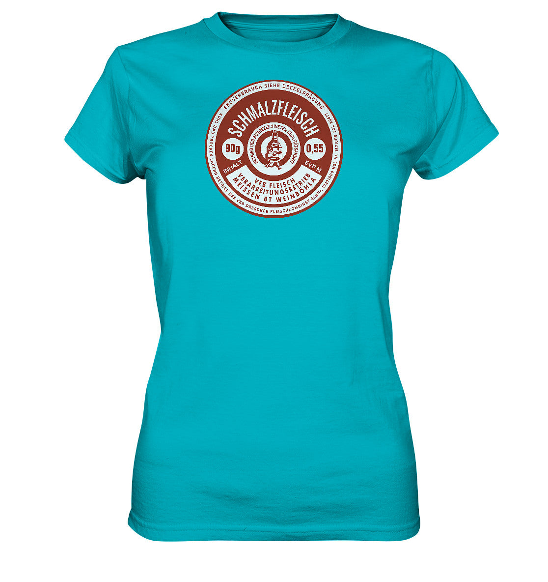 DDR Ostalgie Shirt Mädels • SCHMALZFLEISCH - VEB FLEISCH MEISSEN