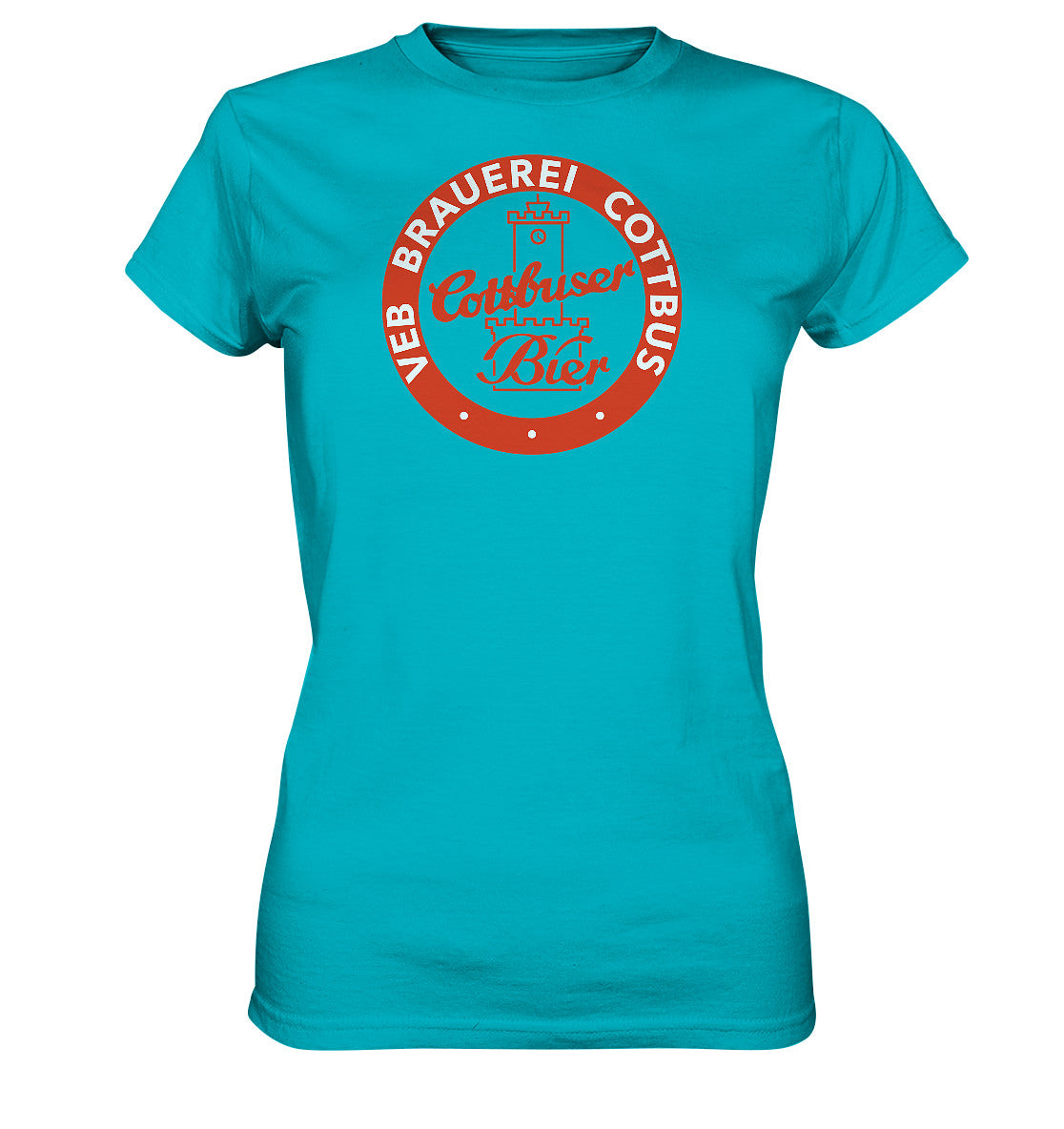 DDR Ostalgie Shirt Mädels • VEB BRAUEREI COTTBUS
