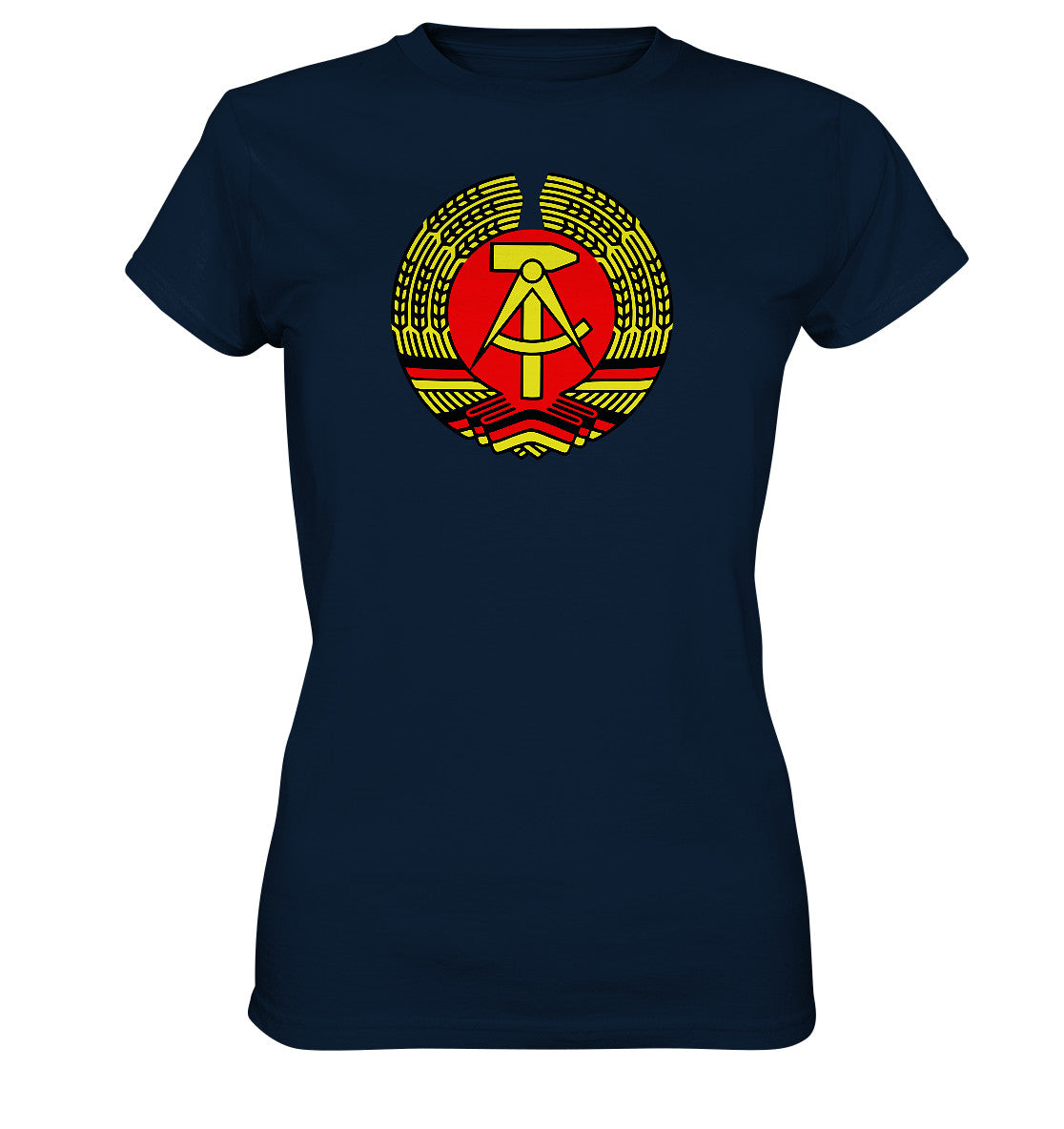 DDR Ostalgie Shirt Mädels • DDR EMBLEM