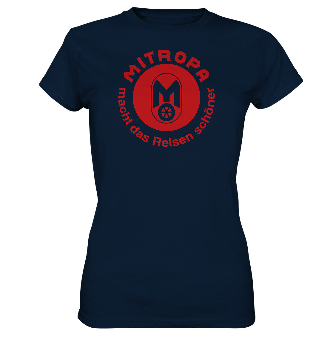 DDR Ostalgie Shirt Mädels • MITROPA MACHT DAS REISEN SCHÖNER - dunkel