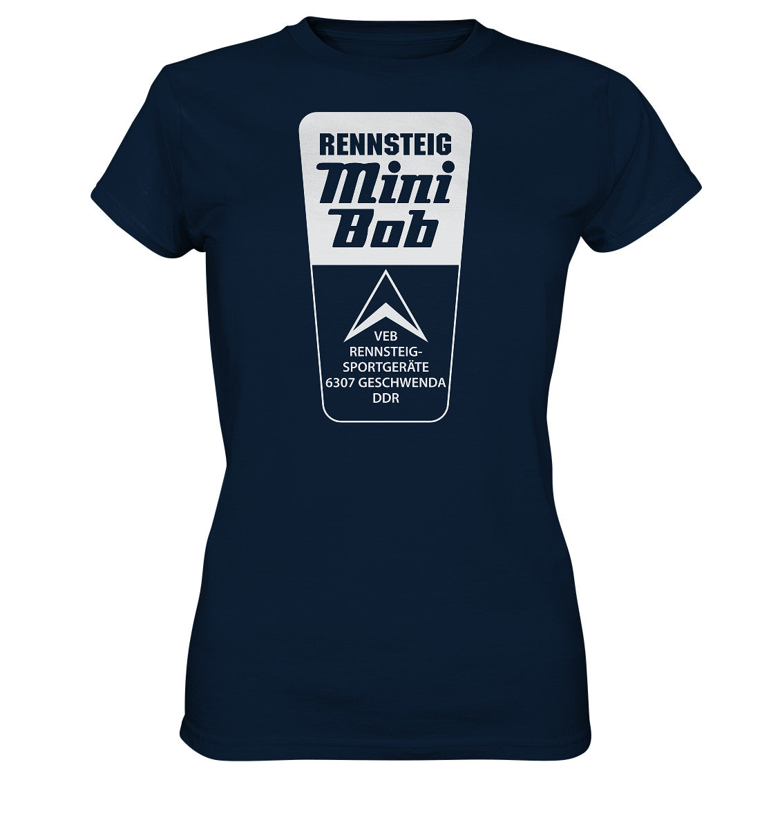 DDR Ostalgie Shirt Mädels • RENNSTEIG MINI BOB - Ladies Premium Shirt