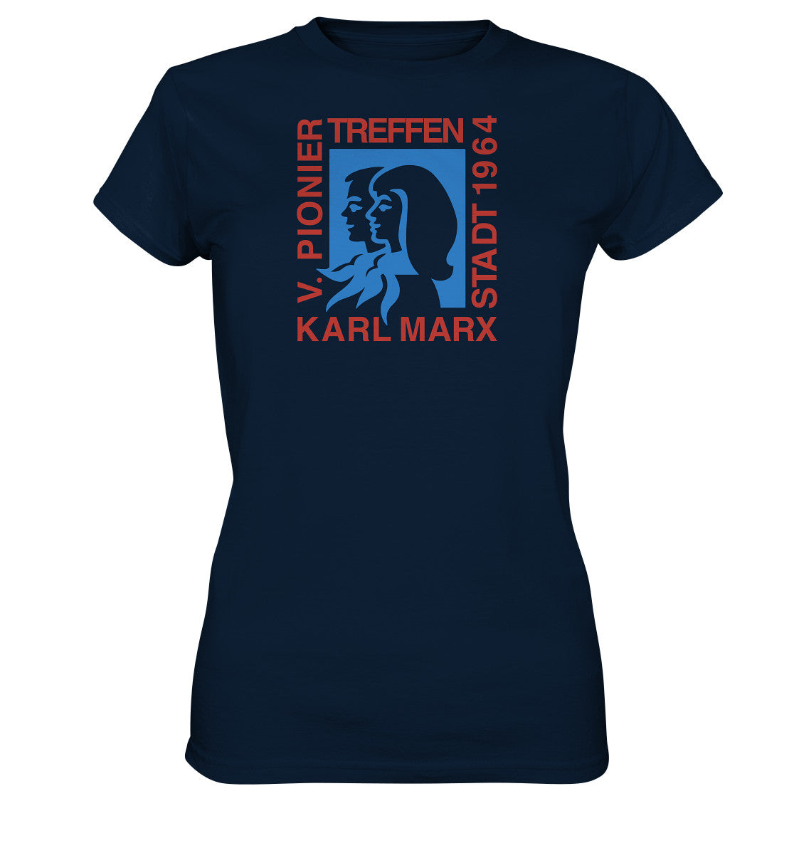 DDR Ostalgie Shirt Mädels • 5. PIONIERTREFFEN KARL-MARX-STADT