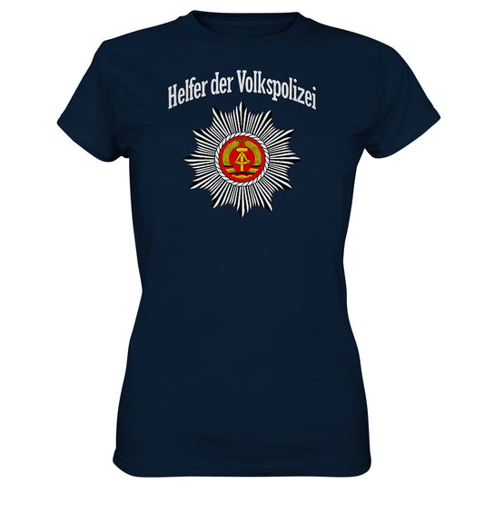 DDR Ostalgie Shirt Mädels •  HELFER DER VOLKSPOLIZEI