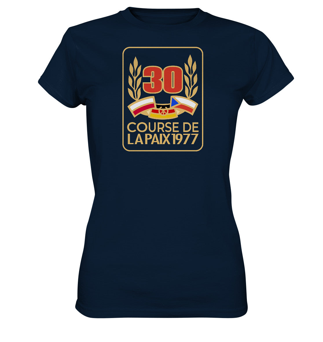 DDR Ostalgie Shirt Mädels • 30. FRIEDENSFAHRT 1977
