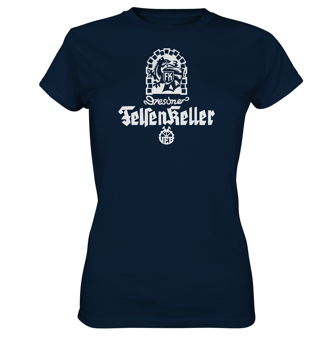 DDR Ostalgie Shirt Mädels • VEB DRESDNER FELSENKELLER