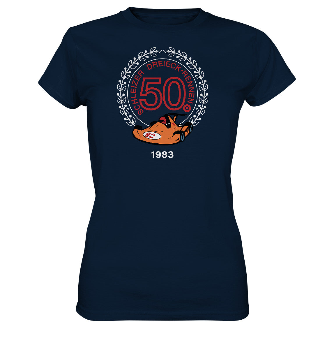 DDR Ostalgie Shirt Mädels • 50. SCHLEIZER DREIECK-RENNEN 1983