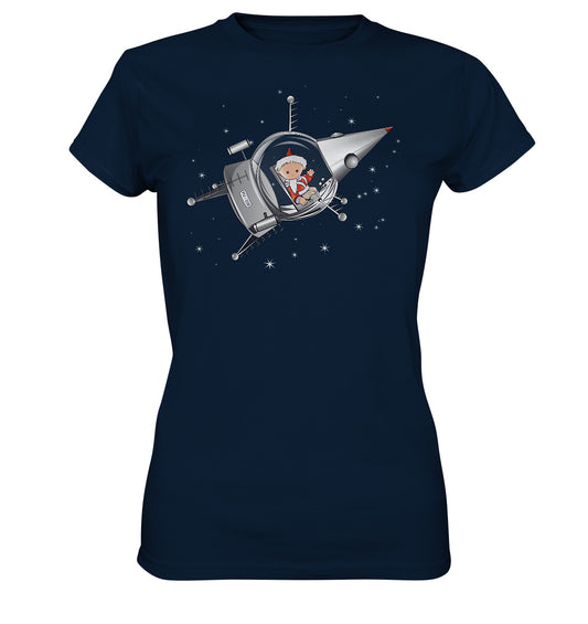 DDR Ostalgie Shirt Mädels • UNSER SANDMÄNNCHEN - IM KOSMOS (PU-358)