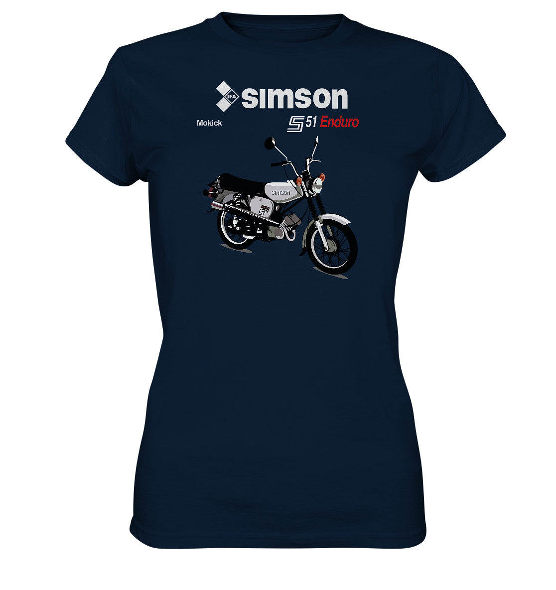 PREMIUM SHIRT MÄDELS • SIMSON ENDURO - ORIGINAL PROSPEKT