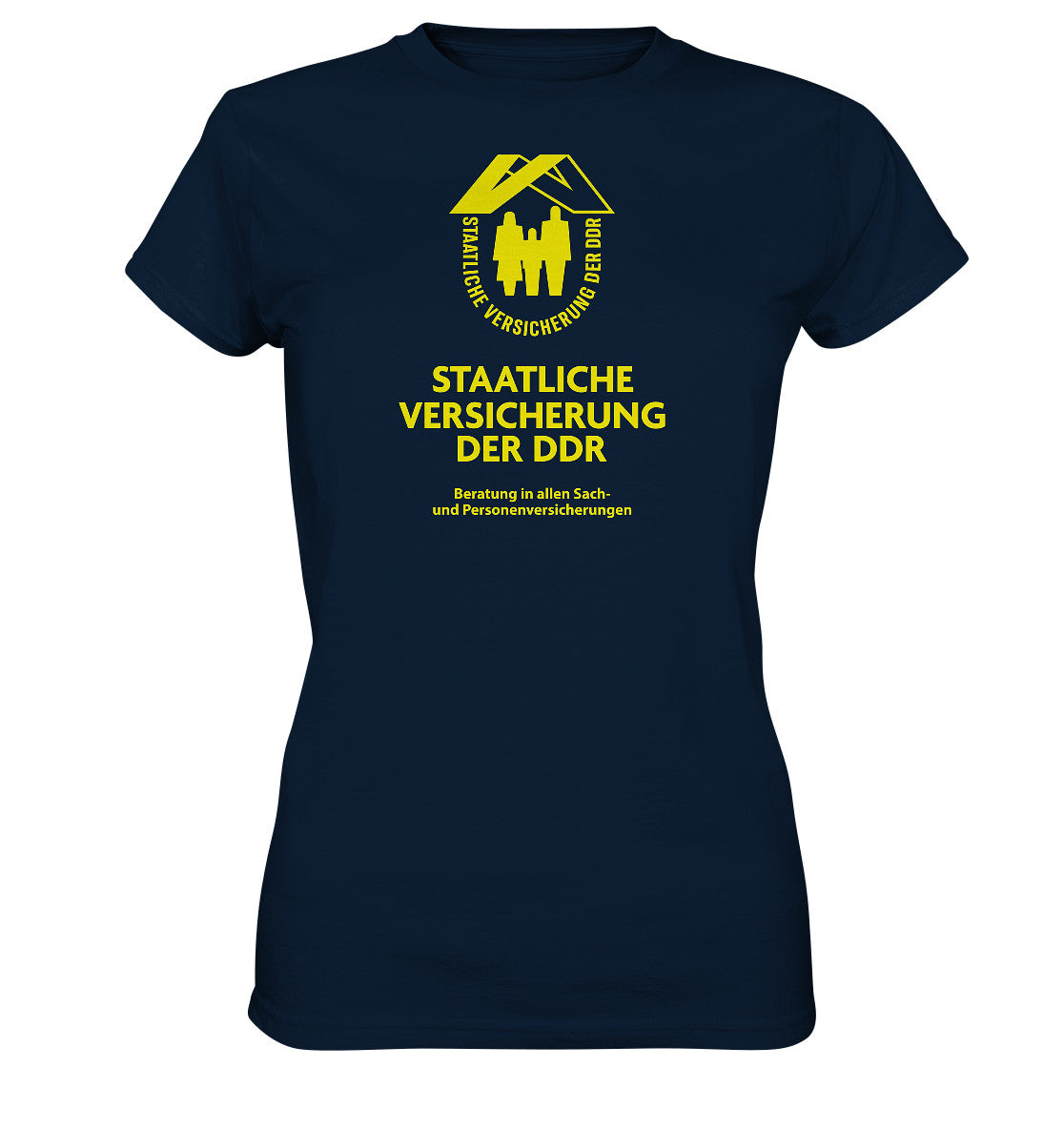 DDR Ostalgie Shirt Mädels • STAATLICHE VERSICHERUNG DER DDR