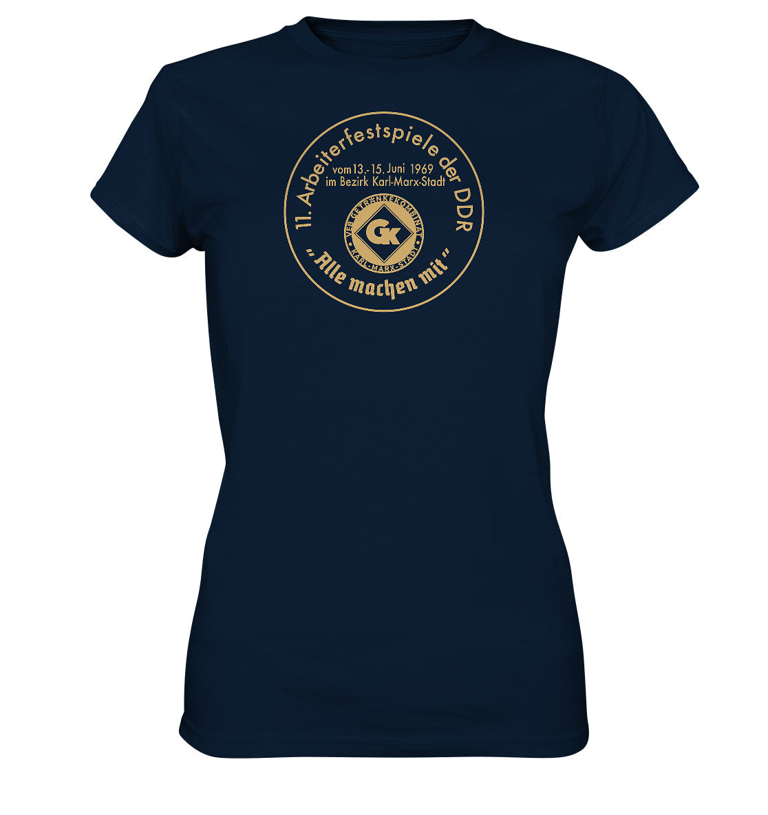 DDR Ostalgie Shirt Mädels • ARBEITERFESTSPIELE KARL-MARX-STADT