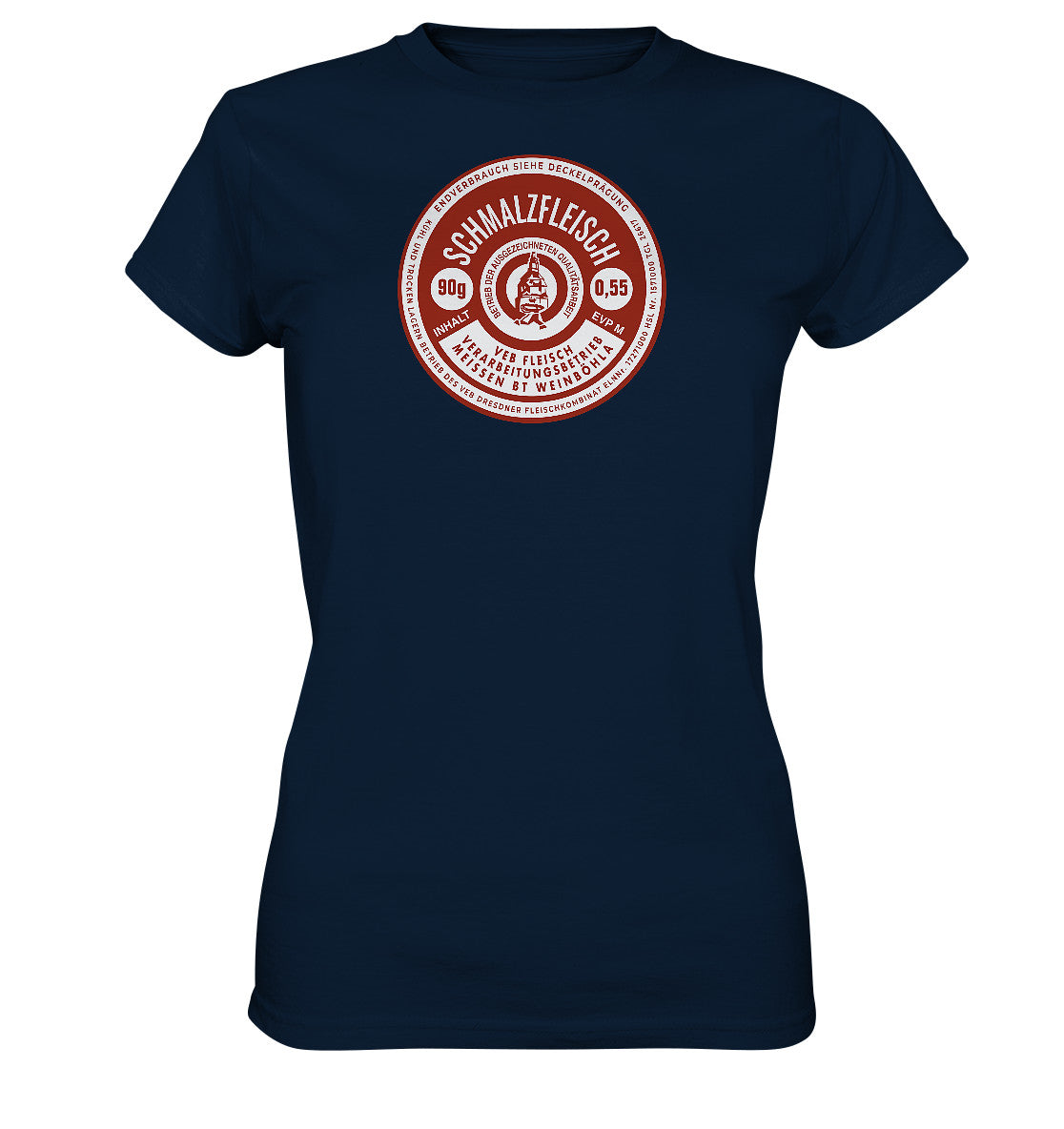 DDR Ostalgie Shirt Mädels • SCHMALZFLEISCH - VEB FLEISCH MEISSEN
