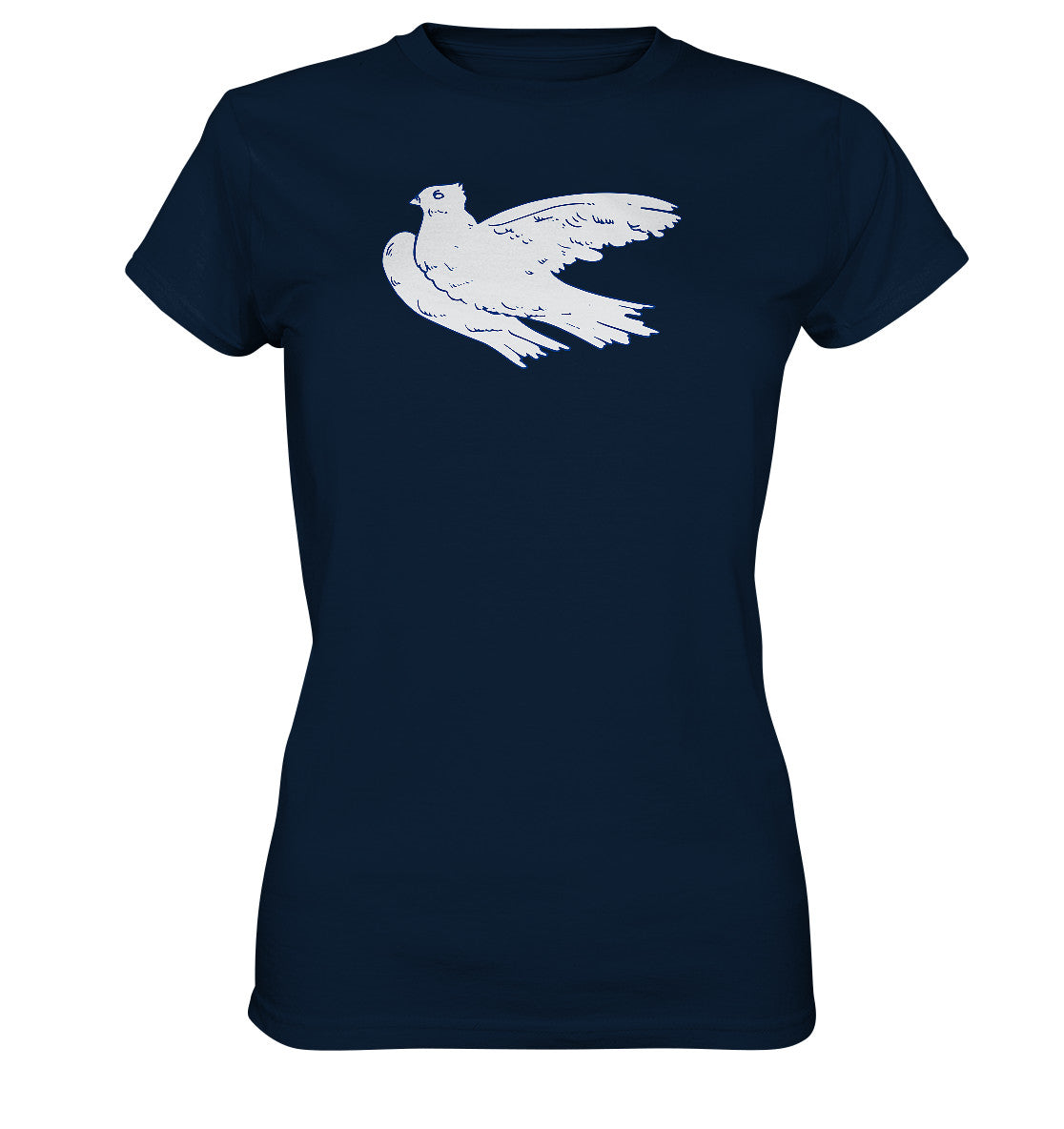 DDR Ostalgie Shirt Mädels • DDR - KLEINE WEISSE FRIEDENSTAUBE