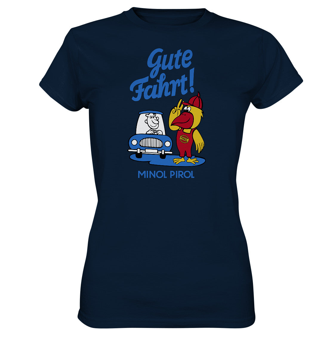 DDR Ostalgie Shirt Mädels • GUTE FAHRT! MINOL PIROL