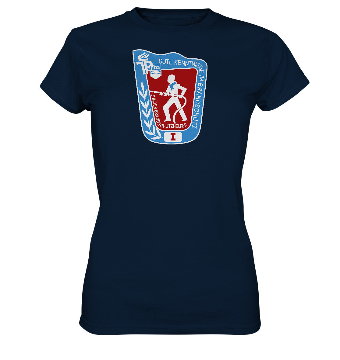DDR Ostalgie Shirt Mädels • JUNGER BRANDSCHUTZHELFER