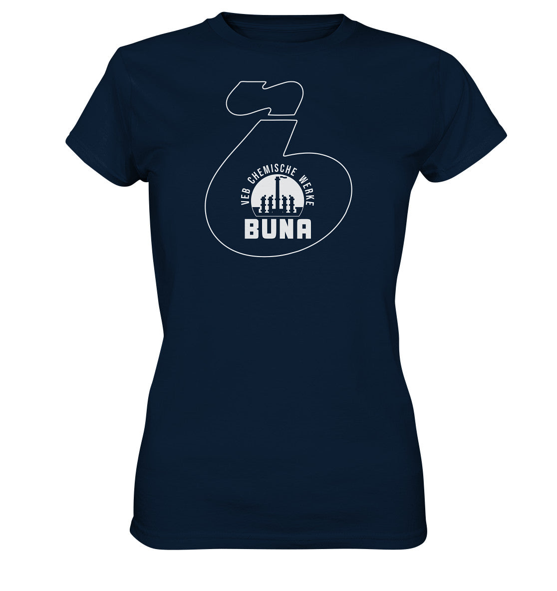 DDR Ostalgie Shirt Mädels • CHEMISCHE WERKE BUNA