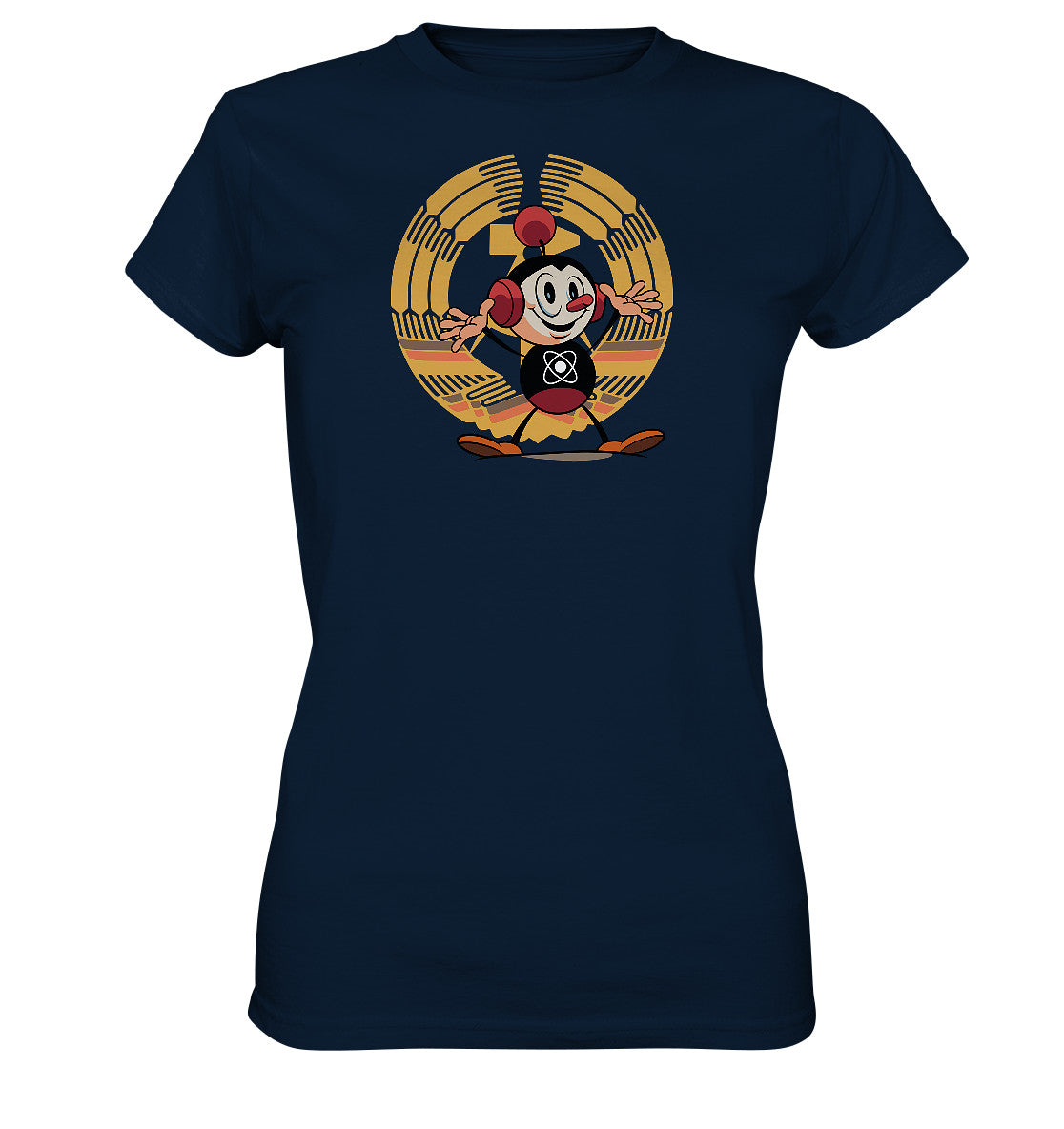 DDR Ostalgie Shirt Mädels • ATOMINO - DDR KERNKRAFT
