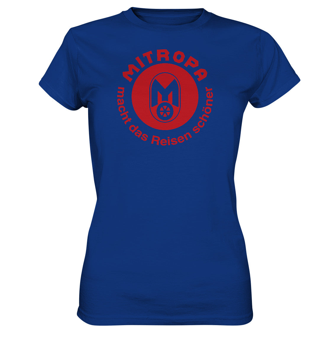 DDR Ostalgie Shirt Mädels • MITROPA MACHT DAS REISEN SCHÖNER - dunkel