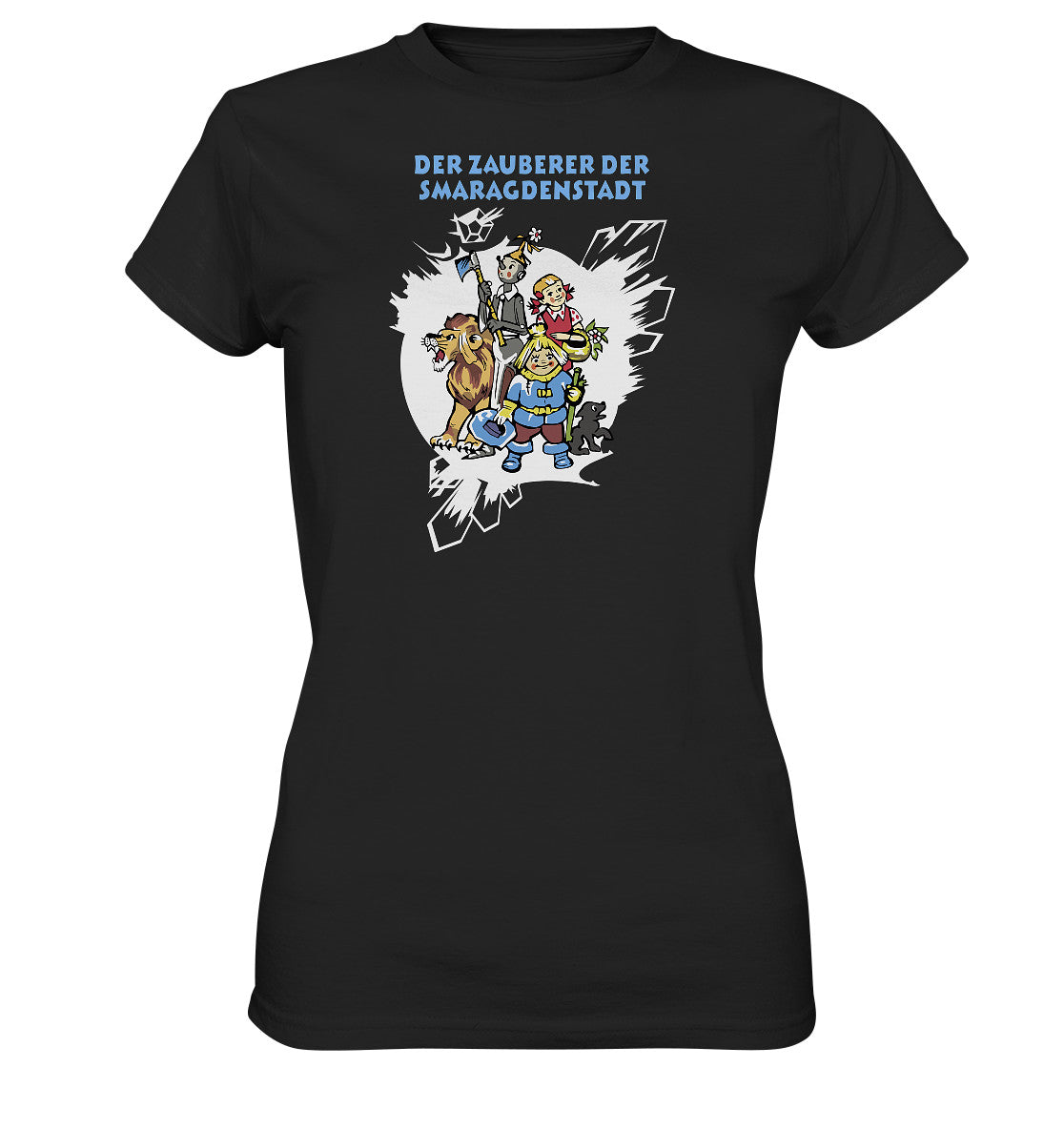 DDR Ostalgie Shirt Mädels • WOLKOW - DER ZAUBERER DER SMARAGDENSTADT