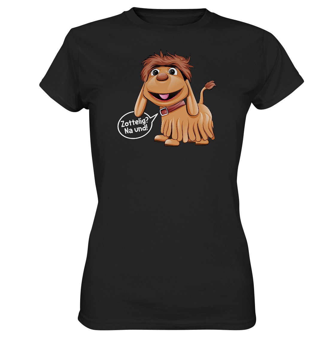 DDR Ostalgie Shirt Mädels • UNSER SANDMÄNNCHEN - MOPPI - ZOTTELIG? NA UND!