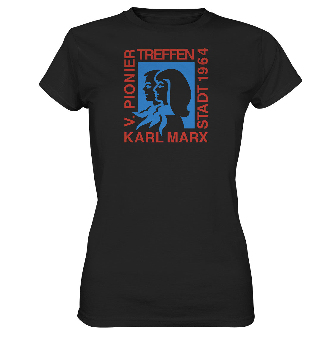 DDR Ostalgie Shirt Mädels • 5. PIONIERTREFFEN KARL-MARX-STADT