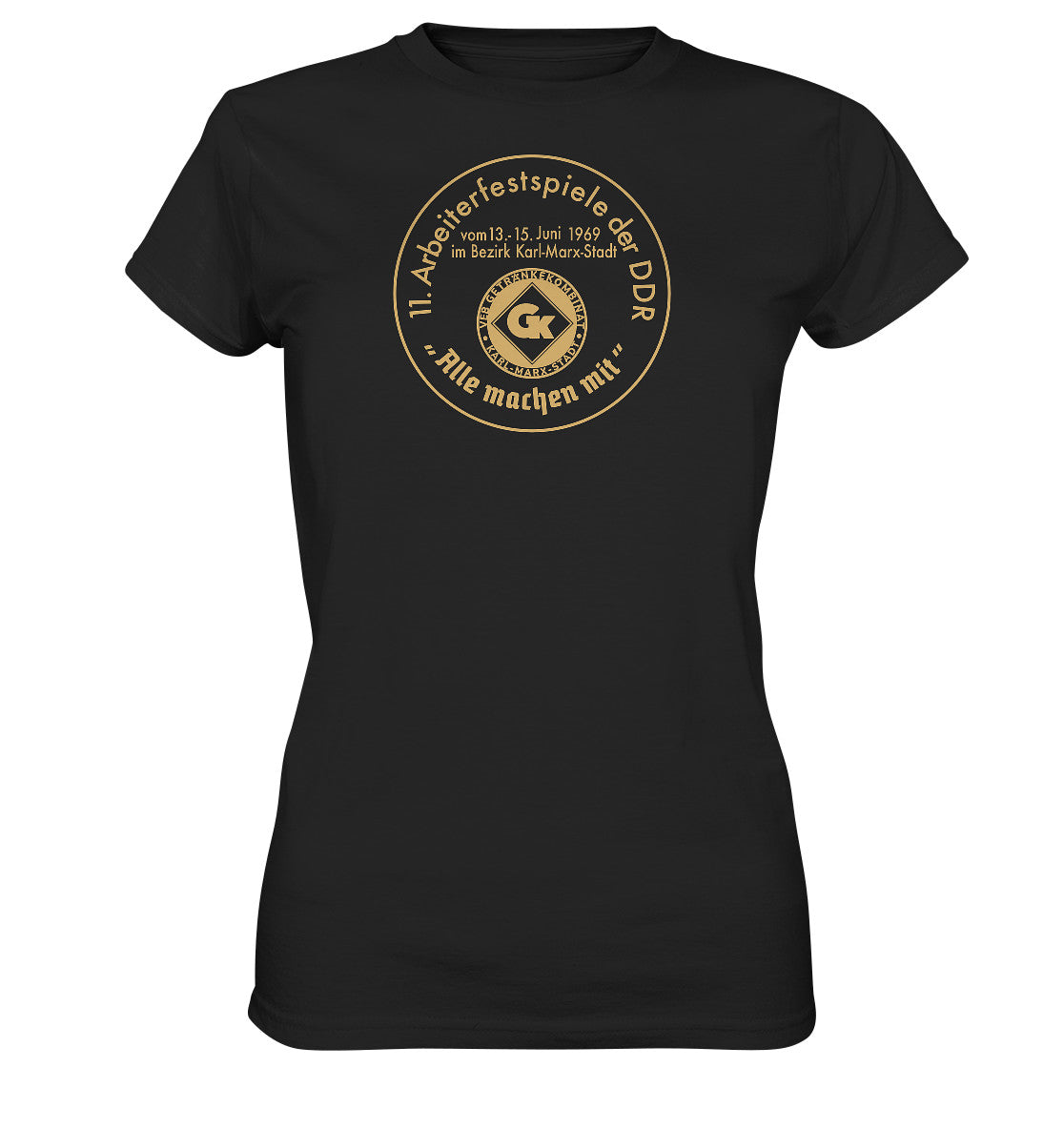 DDR Ostalgie Shirt Mädels • ARBEITERFESTSPIELE KARL-MARX-STADT