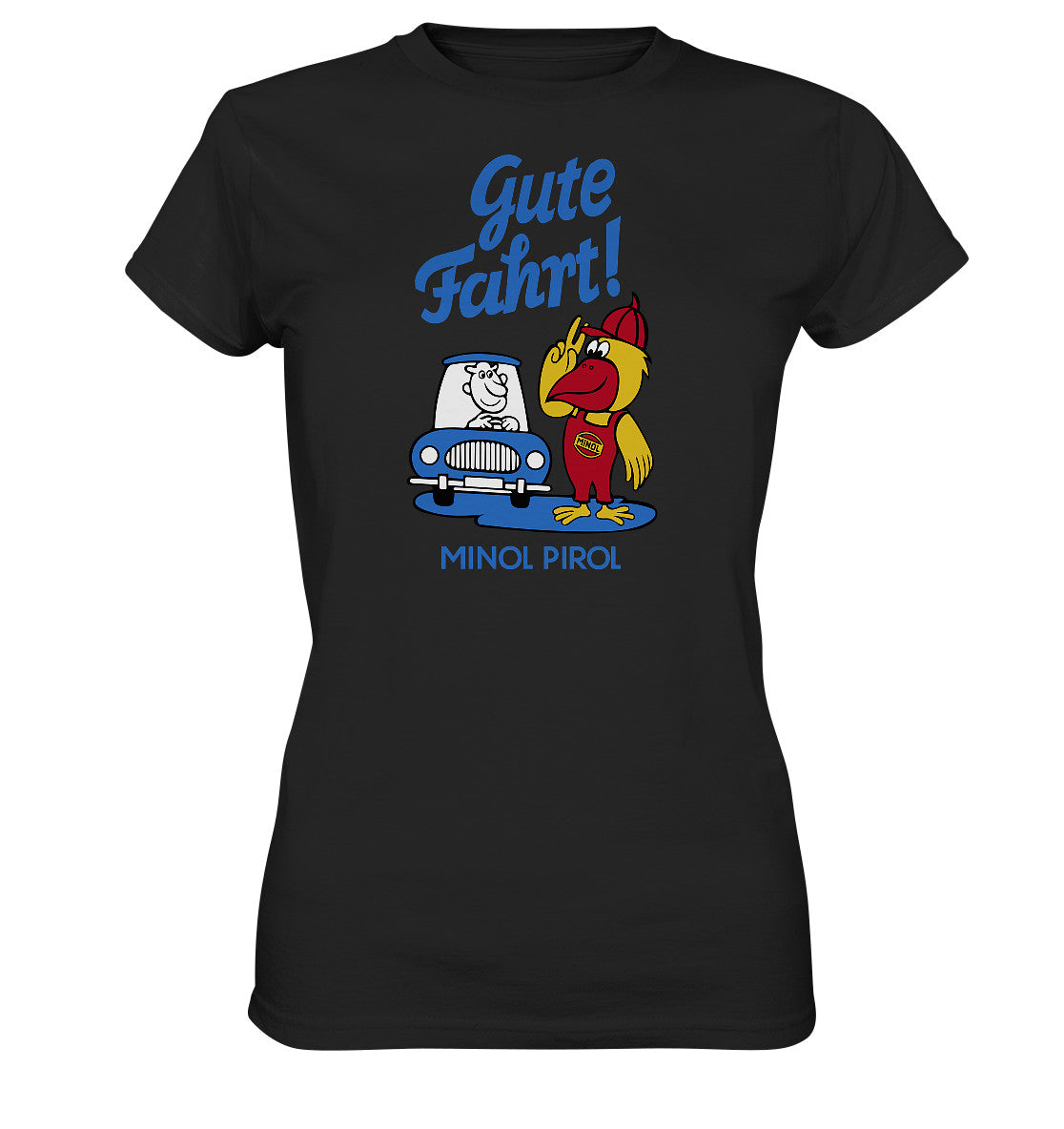 DDR Ostalgie Shirt Mädels • GUTE FAHRT! MINOL PIROL