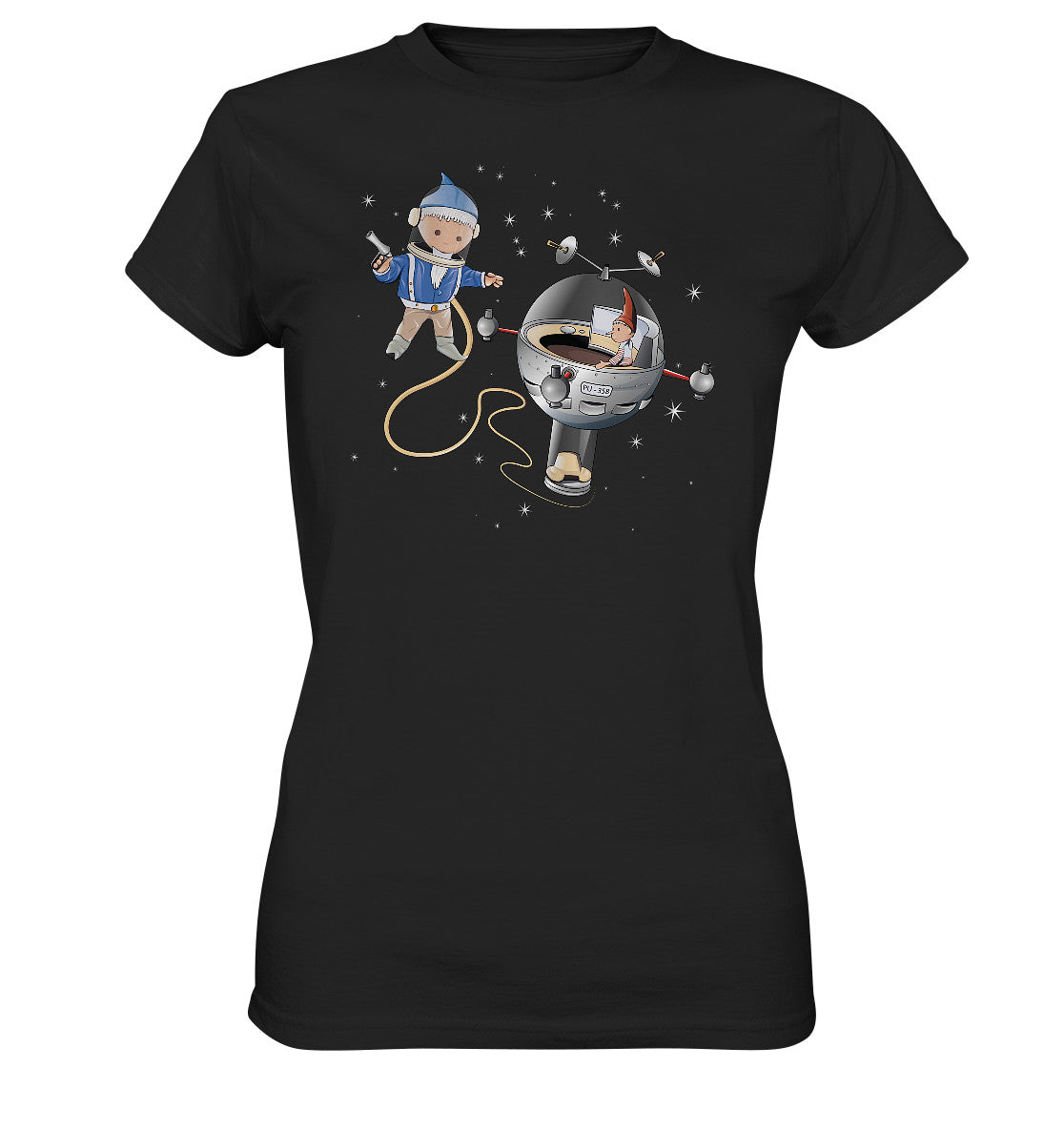 DDR Ostalgie Shirt Mädels • UNSER SANDMÄNNCHEN - AUSSENMISSION (PU-358)