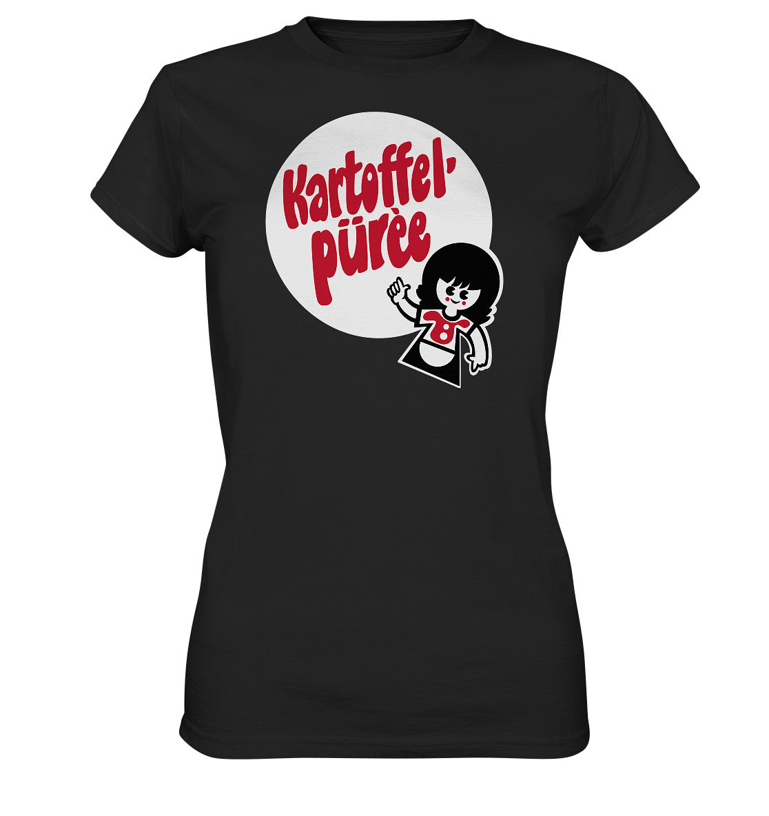 PREMIUM SHIRT MÄDELS • KARTOFFELPÜREE - VEB KARTOFFELVEREDLUNGSWERK HAGENOW