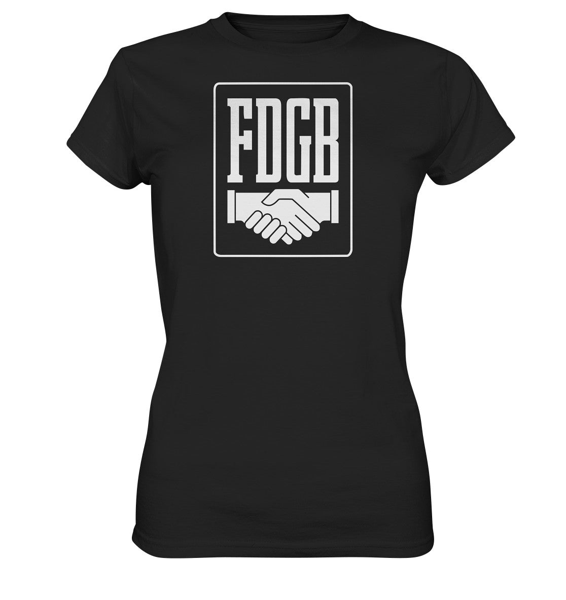 DDR Ostalgie Shirt Mädels • FDGB - hell