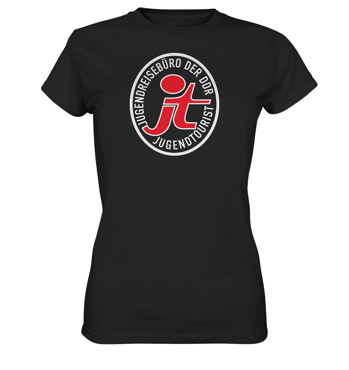 DDR Ostalgie Shirt Mädels • JT - JUGENDREISEBÜRO JUGENDTOURIST