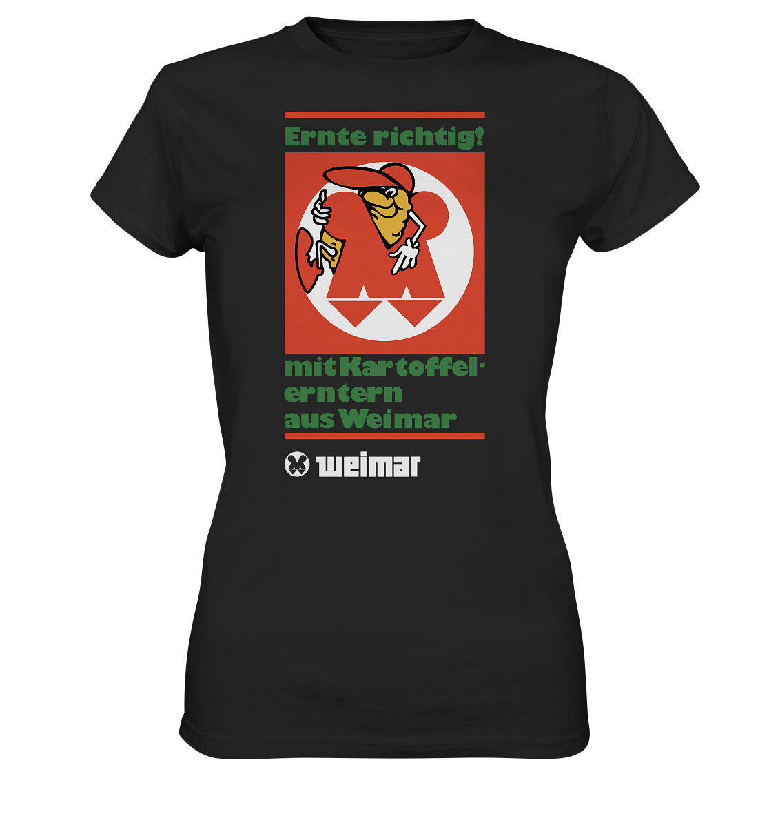 DDR Ostalgie Shirt Mädels • KARTOFFELERNTER AUS WEIMAR