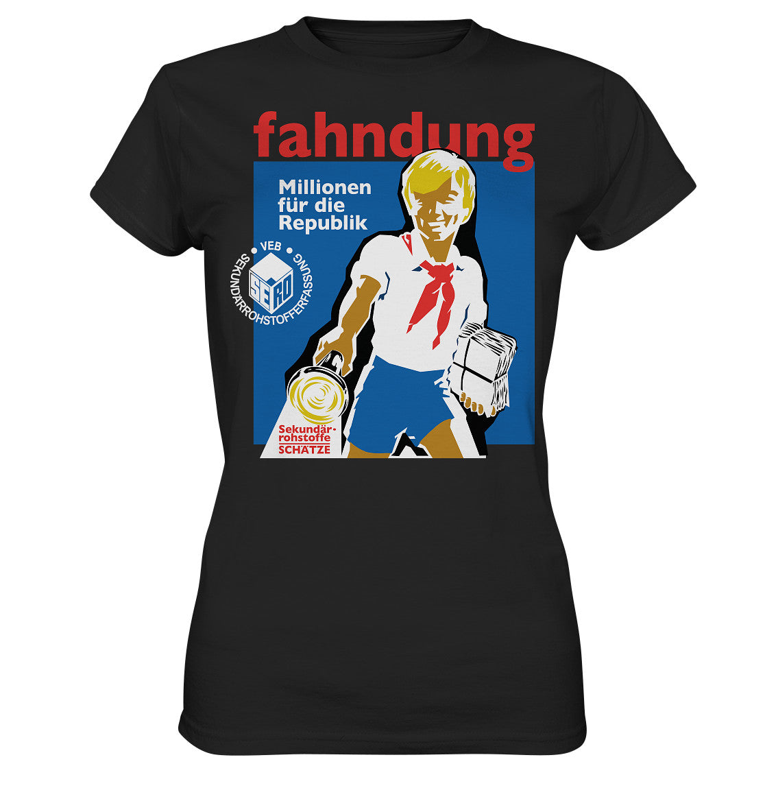 DDR Ostalgie Shirt Mädels • SERO - FAHNDUNG SEKUNDÄRROHSTOFFE