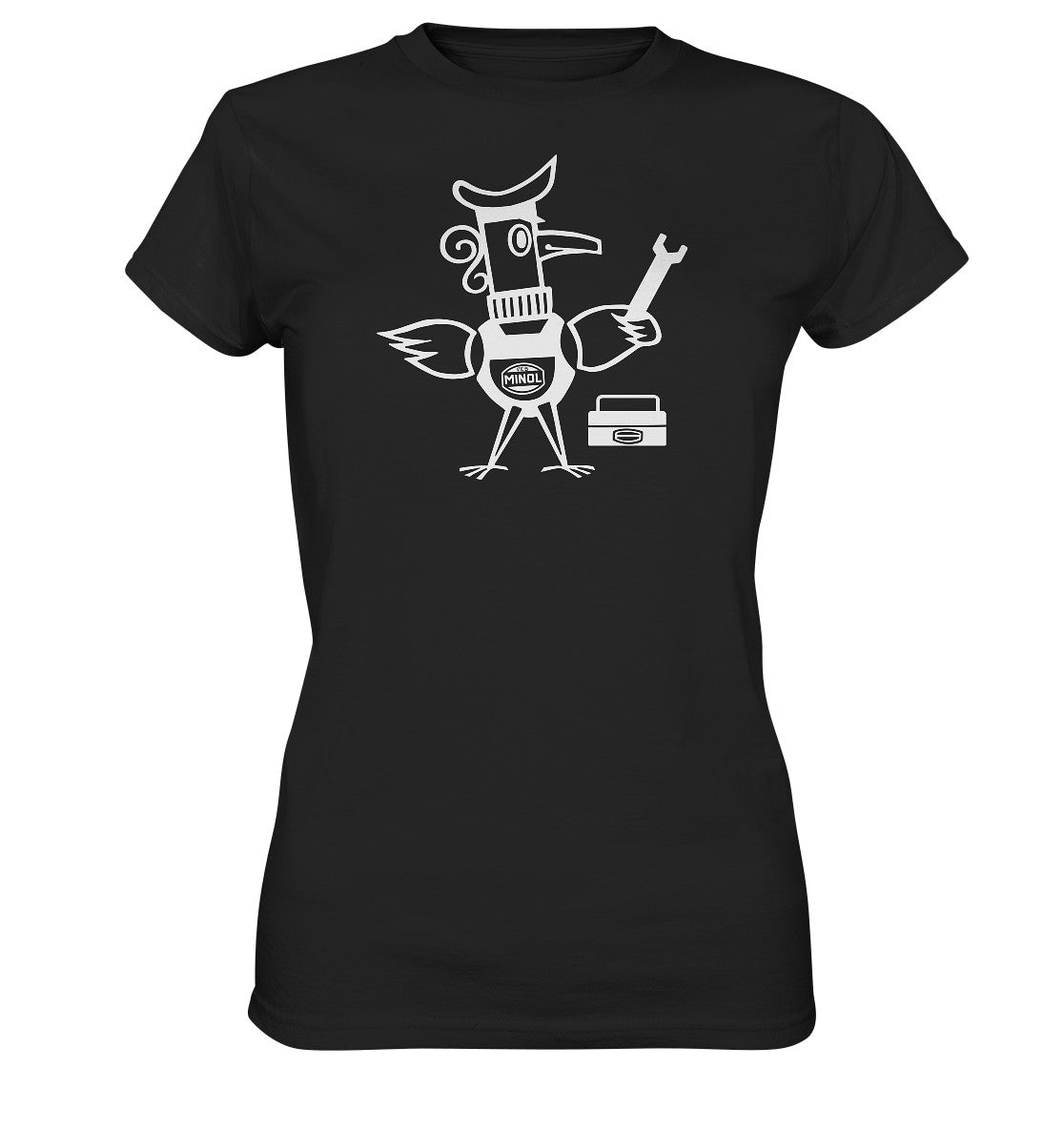 DDR Ostalgie Shirt Mädels • MINOL PIROL - URVERSION