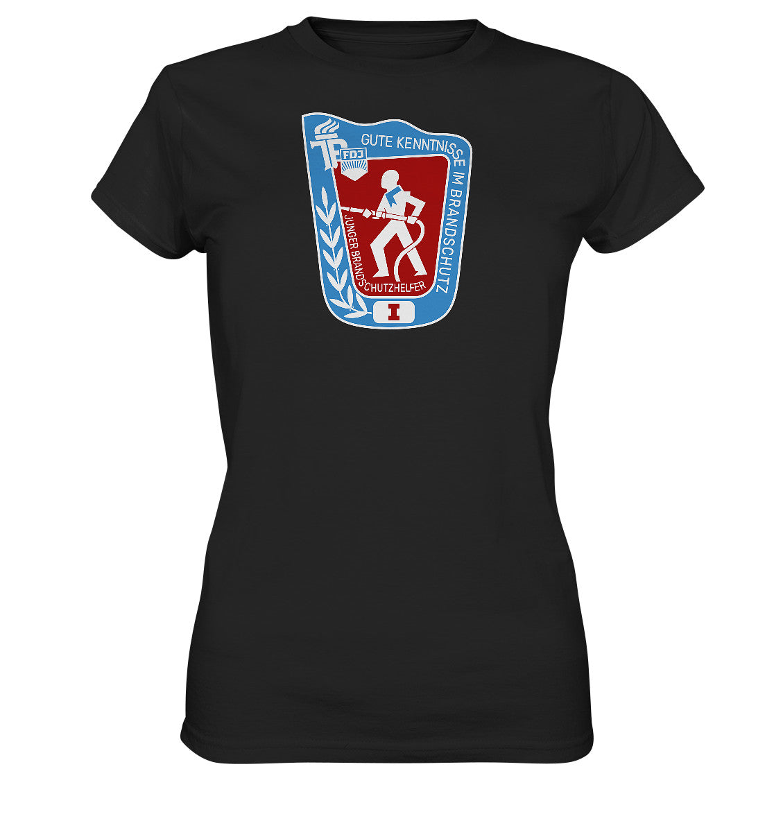 DDR Ostalgie Shirt Mädels • JUNGER BRANDSCHUTZHELFER