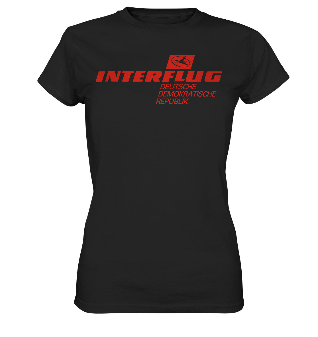 DDR Ostalgie Shirt Mädels • INTERFLUG