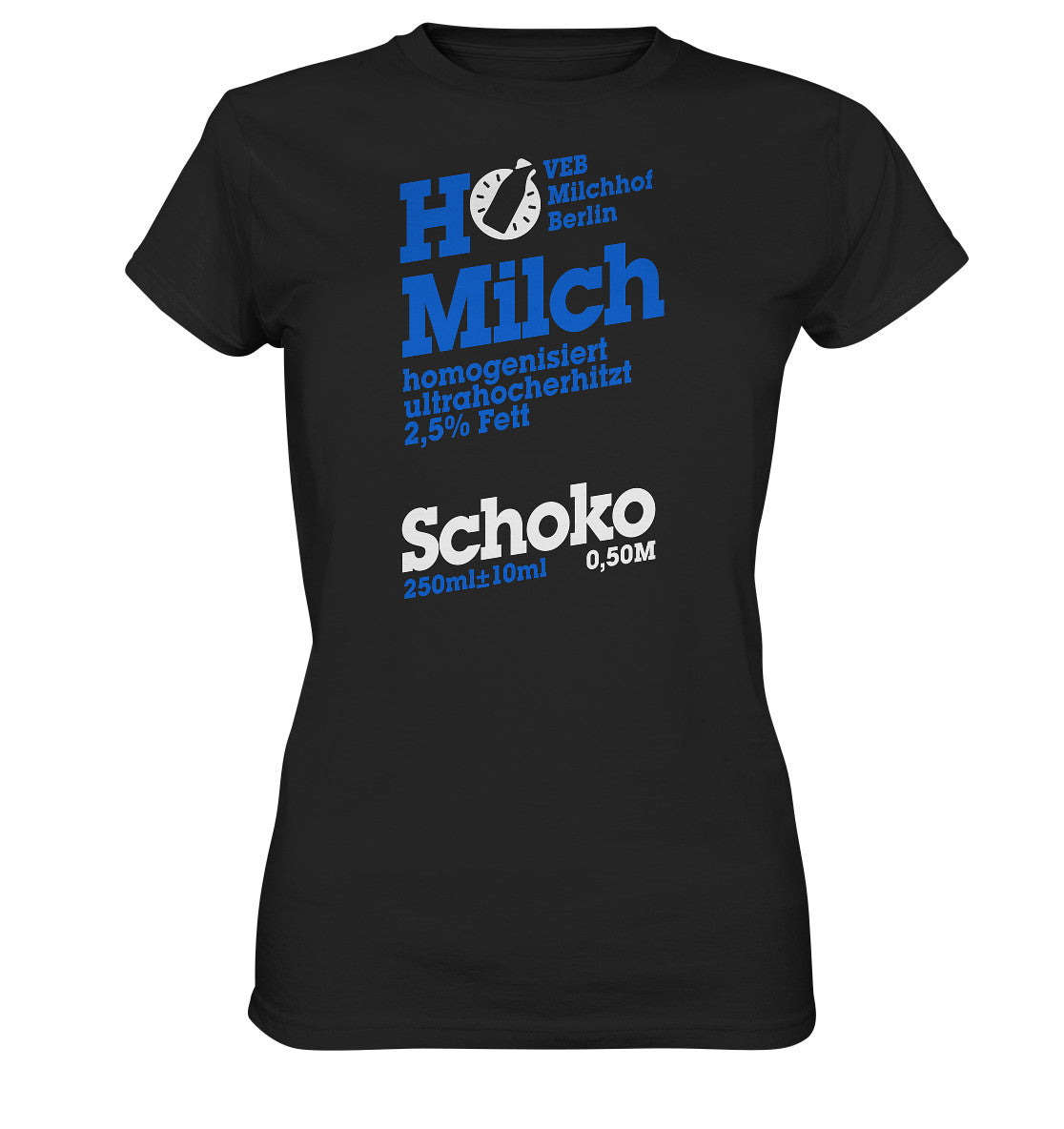 DDR Ostalgie Shirt Mädels • VEB MILCHHOF BERLIN