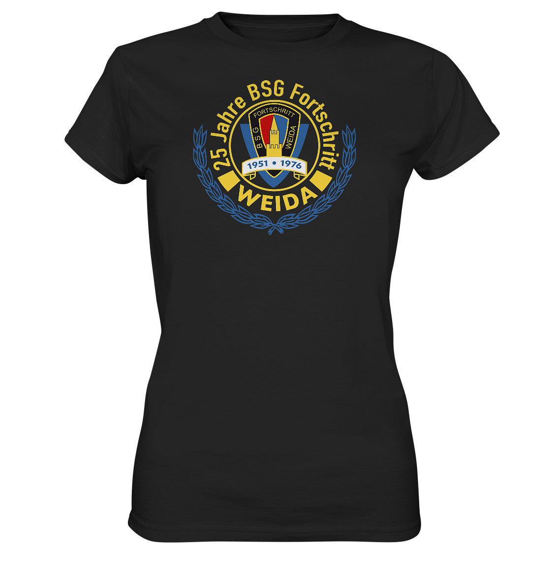 DDR Ostalgie Shirt Mädels • BSG FORTSCHRITT WEIDA, 1976
