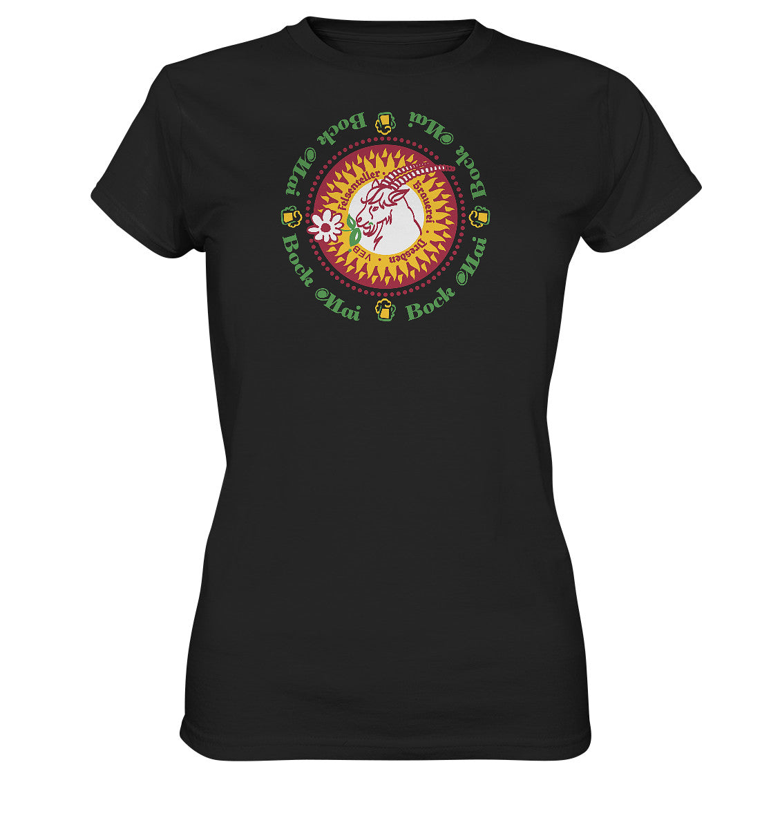 DDR Ostalgie Shirt Mädels • VEB FELSENKELLER BRAUEREI DRESDEN MAI BOCK