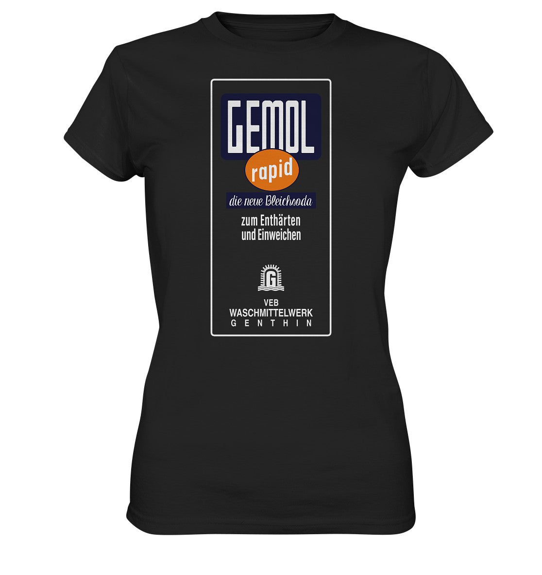 DDR Ostalgie Shirt Mädels • GEMOL - VEB WASCHMITTELWERK GENTHIN
