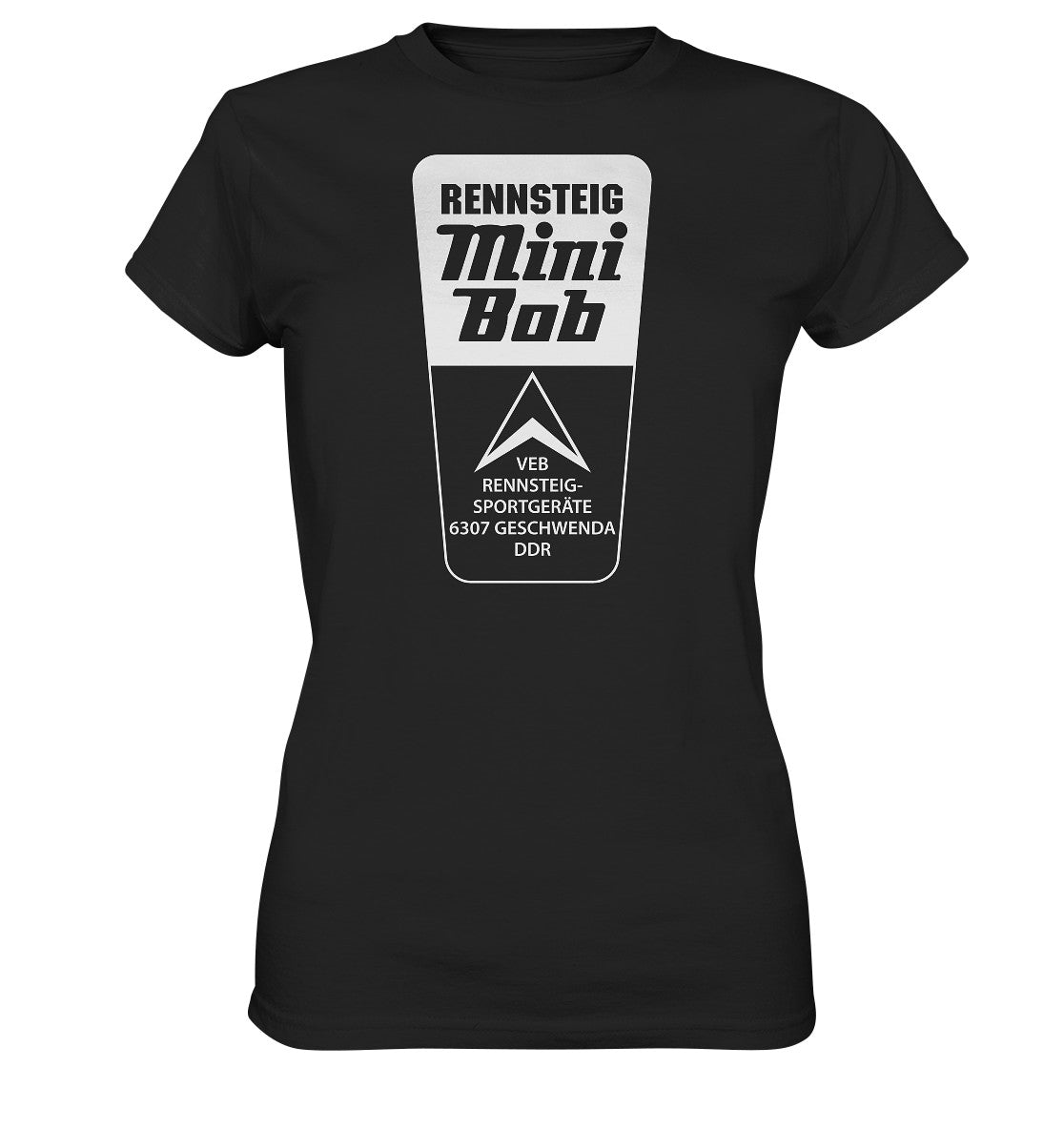 DDR Ostalgie Shirt Mädels • RENNSTEIG MINI BOB - Ladies Premium Shirt