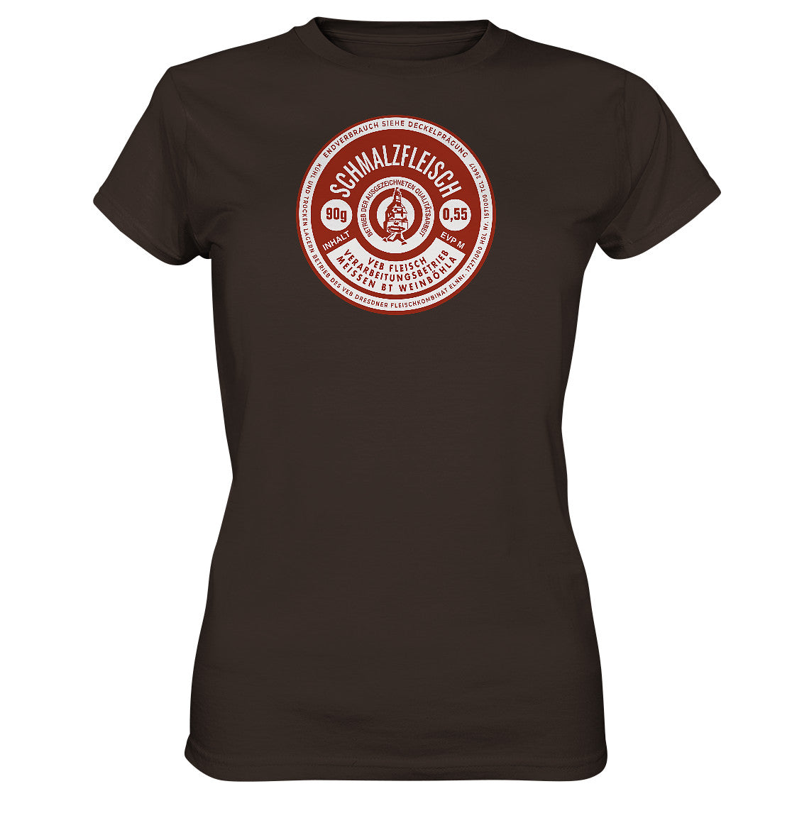 DDR Ostalgie Shirt Mädels • SCHMALZFLEISCH - VEB FLEISCH MEISSEN