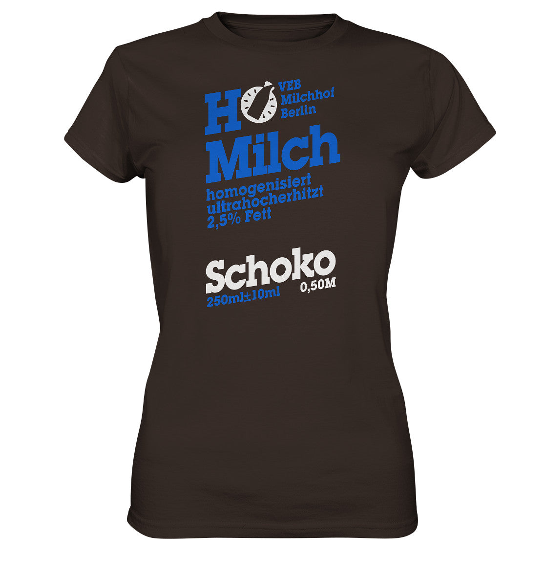 DDR Ostalgie Shirt Mädels • VEB MILCHHOF BERLIN