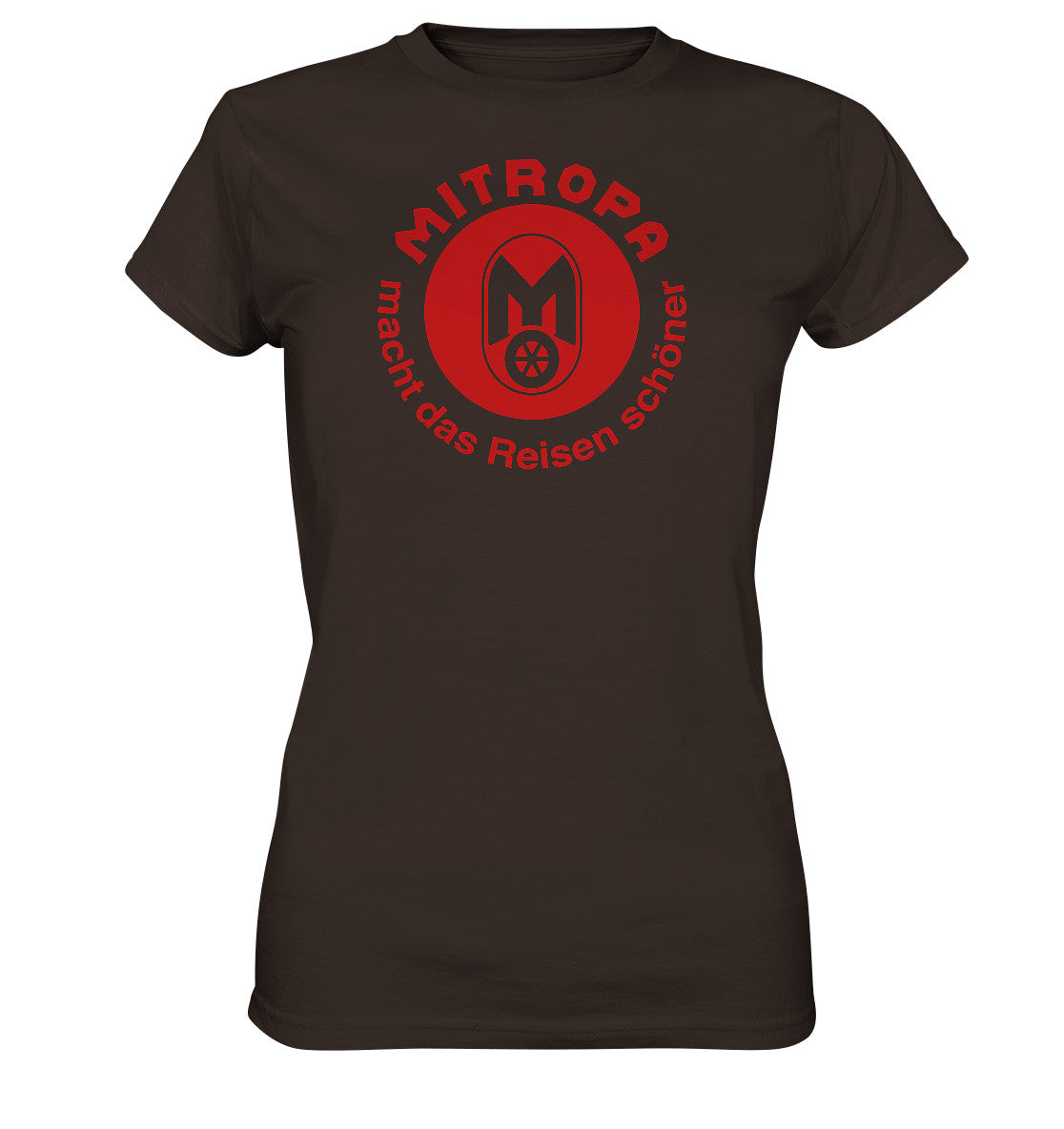 DDR Ostalgie Shirt Mädels • MITROPA MACHT DAS REISEN SCHÖNER - dunkel