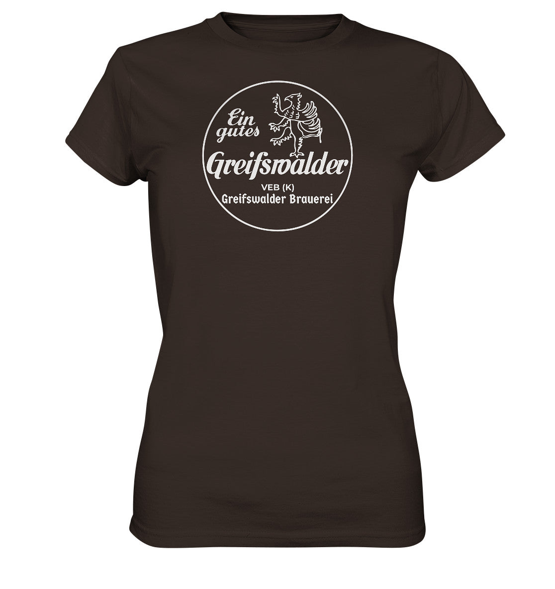 DDR Ostalgie Shirt Mädels • VEB GREIFSWALDER BRAUEREI
