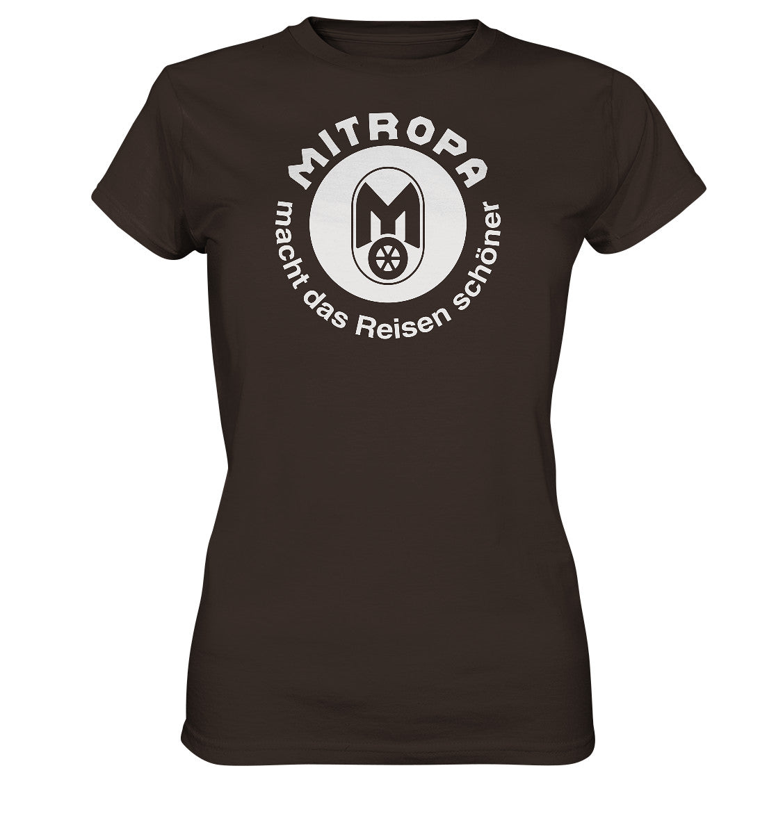 PREMIUM SHIRT MÄDELS • MITROPA MACHT DAS REISEN SCHÖNER - dunkel