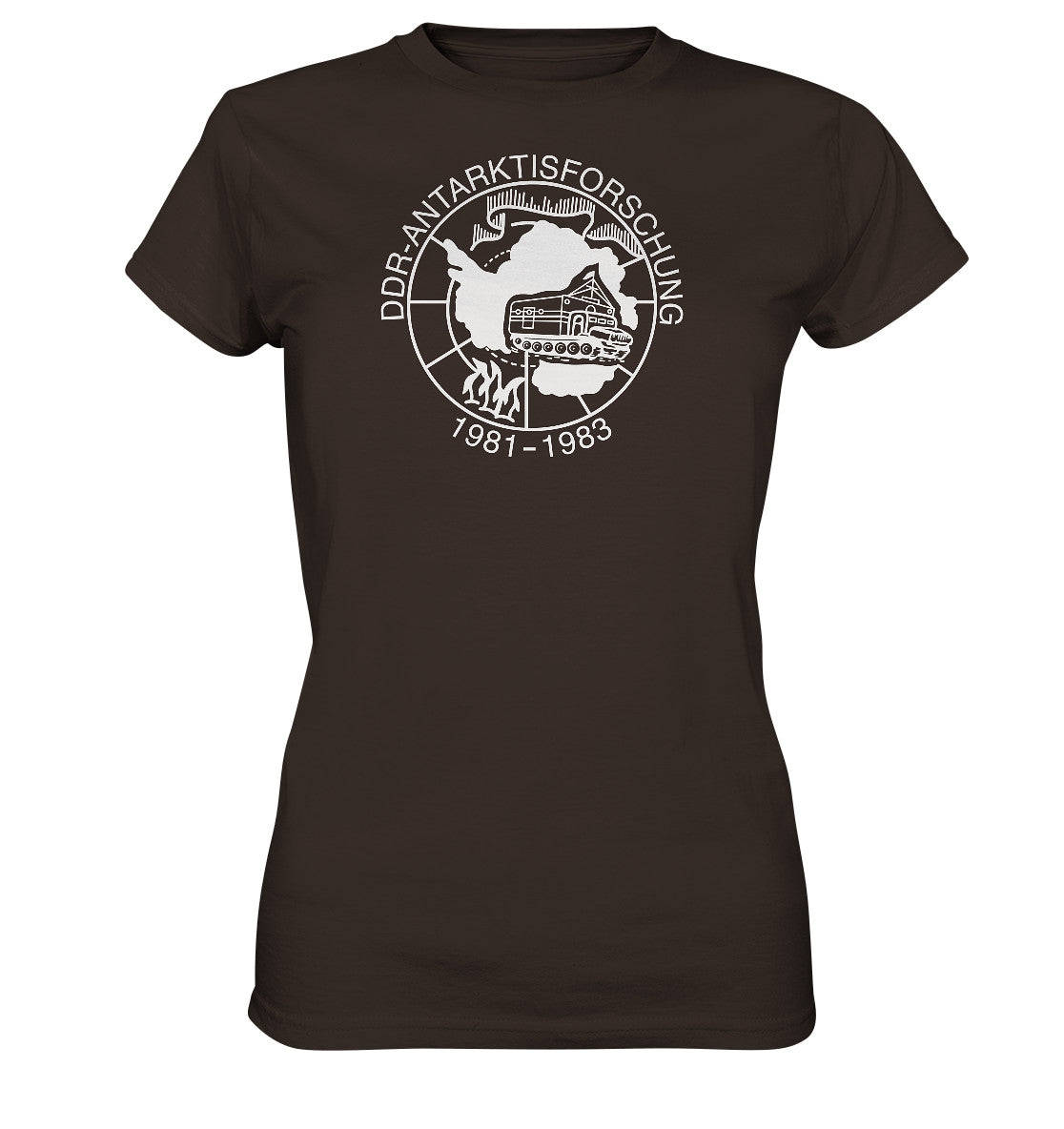 DDR Ostalgie Shirt Mädels • ANTARKTISFORSCHUNG DER DDR - 1981-1983